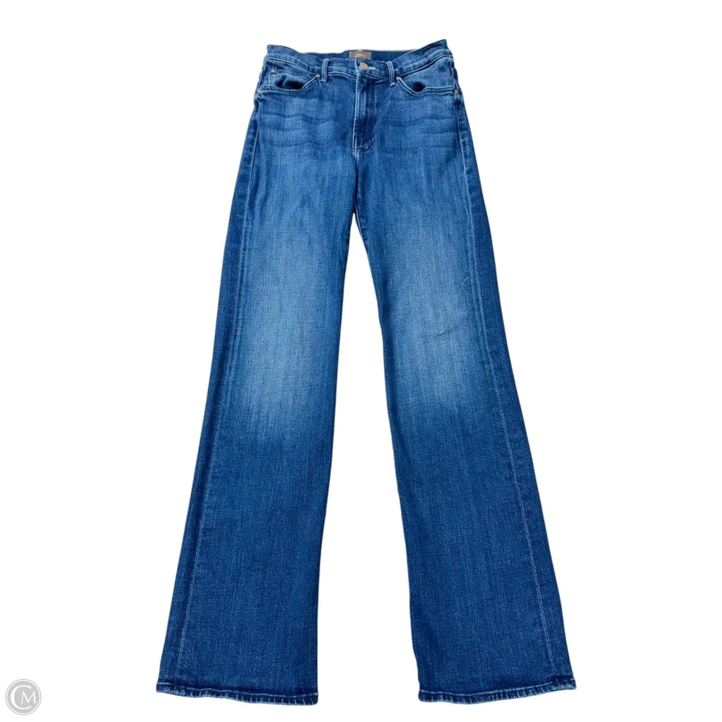 Jeans Boot Cut By Mother In Blue Denim, Size: 4