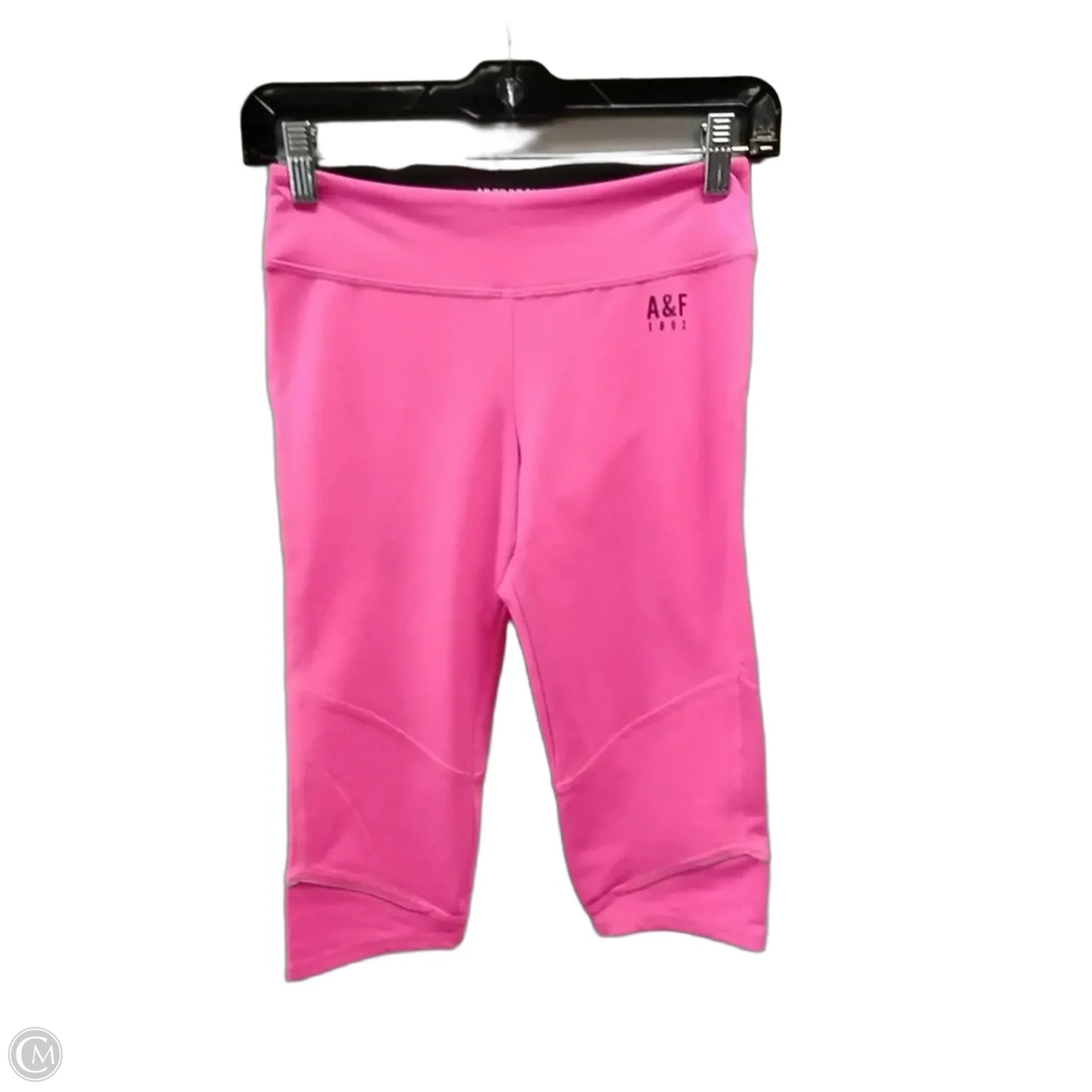 Athletic Capris By Abercrombie And Fitch In Pink, Size: S