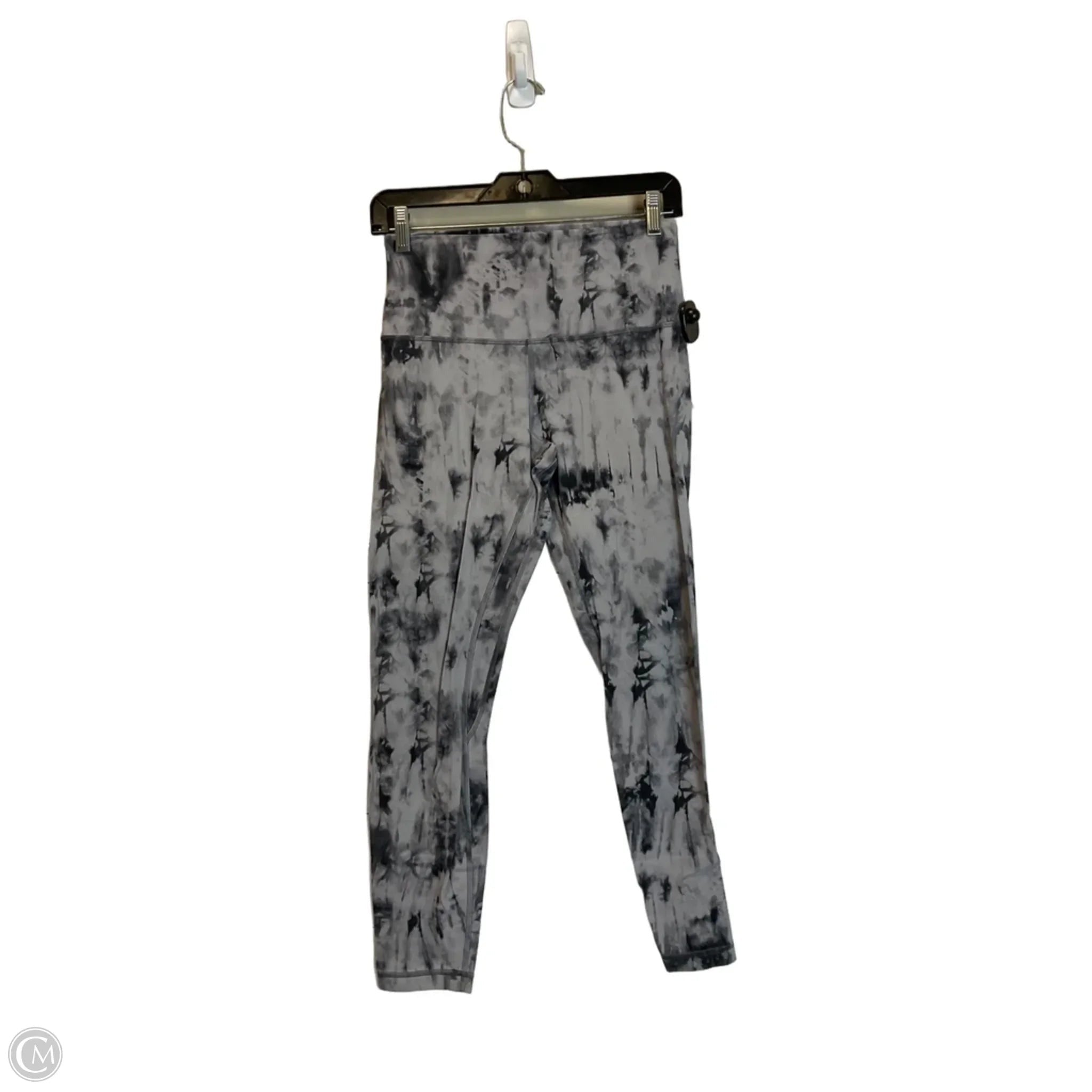 Athletic Leggings By Lululemon In Grey, Size: 8