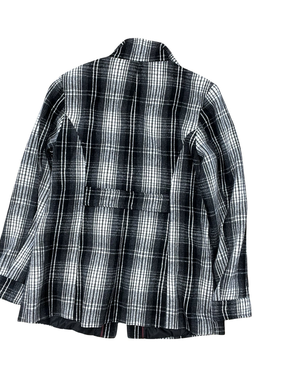 Jacket Shirt By Faded Glory In Black & White, Size:L