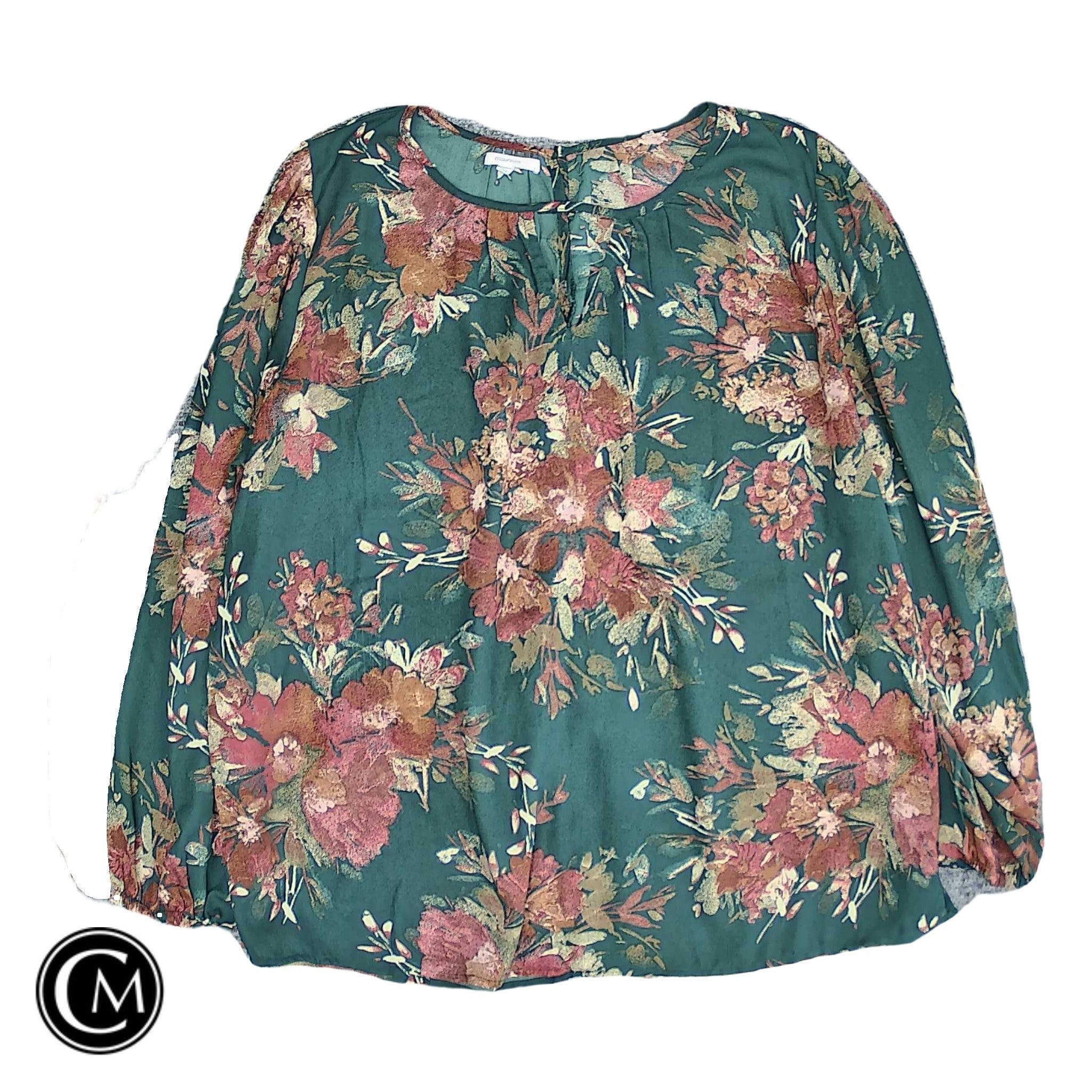 Top Ls By Maurices In Green, Size: Xxl