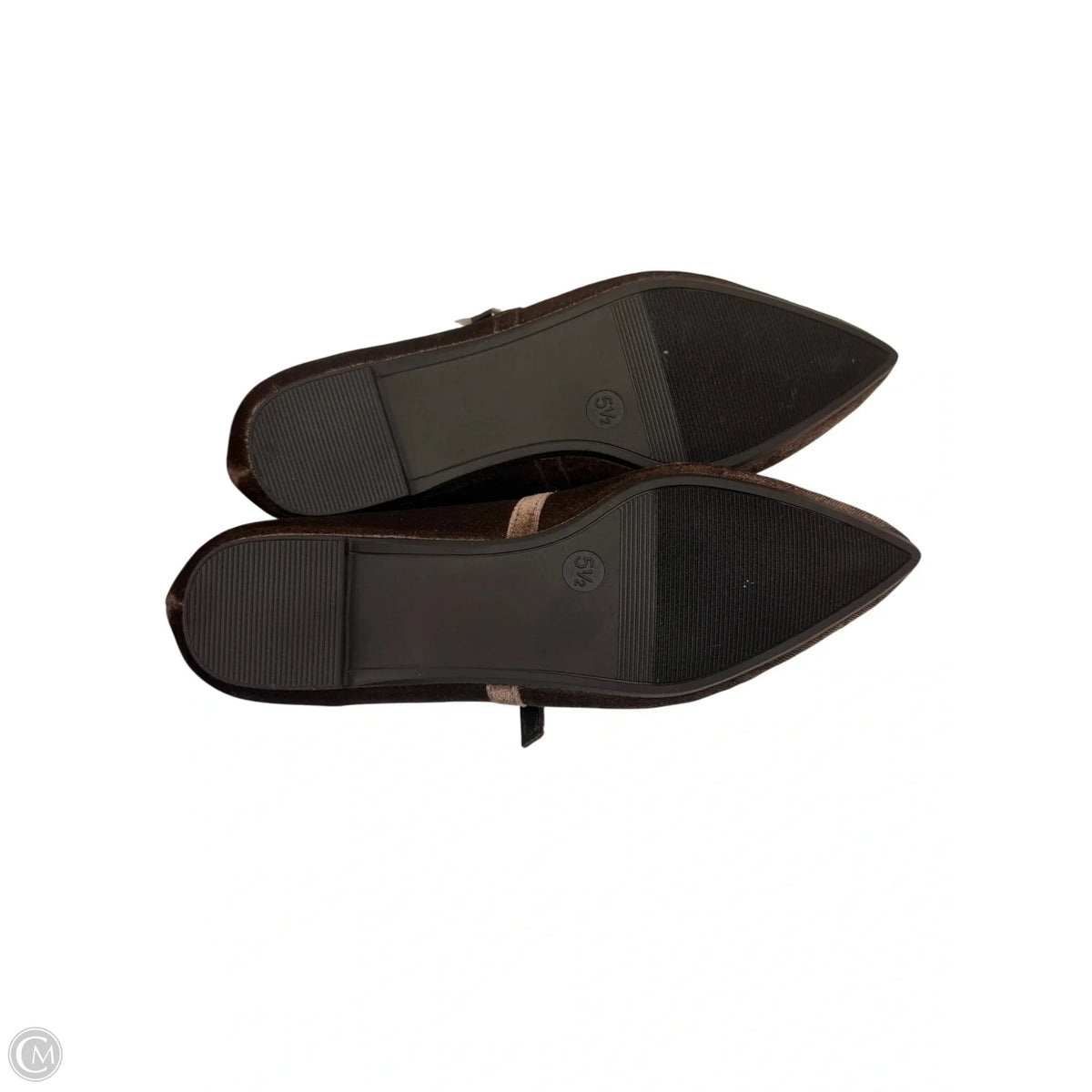 Shoes Flats By A New Day In Brown, Size: 5.5