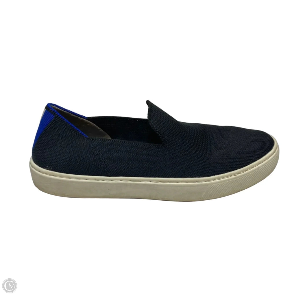 Shoes Flats Designer By Rothys In Navy, Size: 9