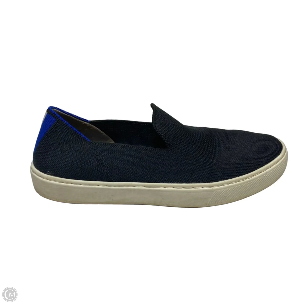 Shoes Flats Designer By Rothys In Navy, Size: 9