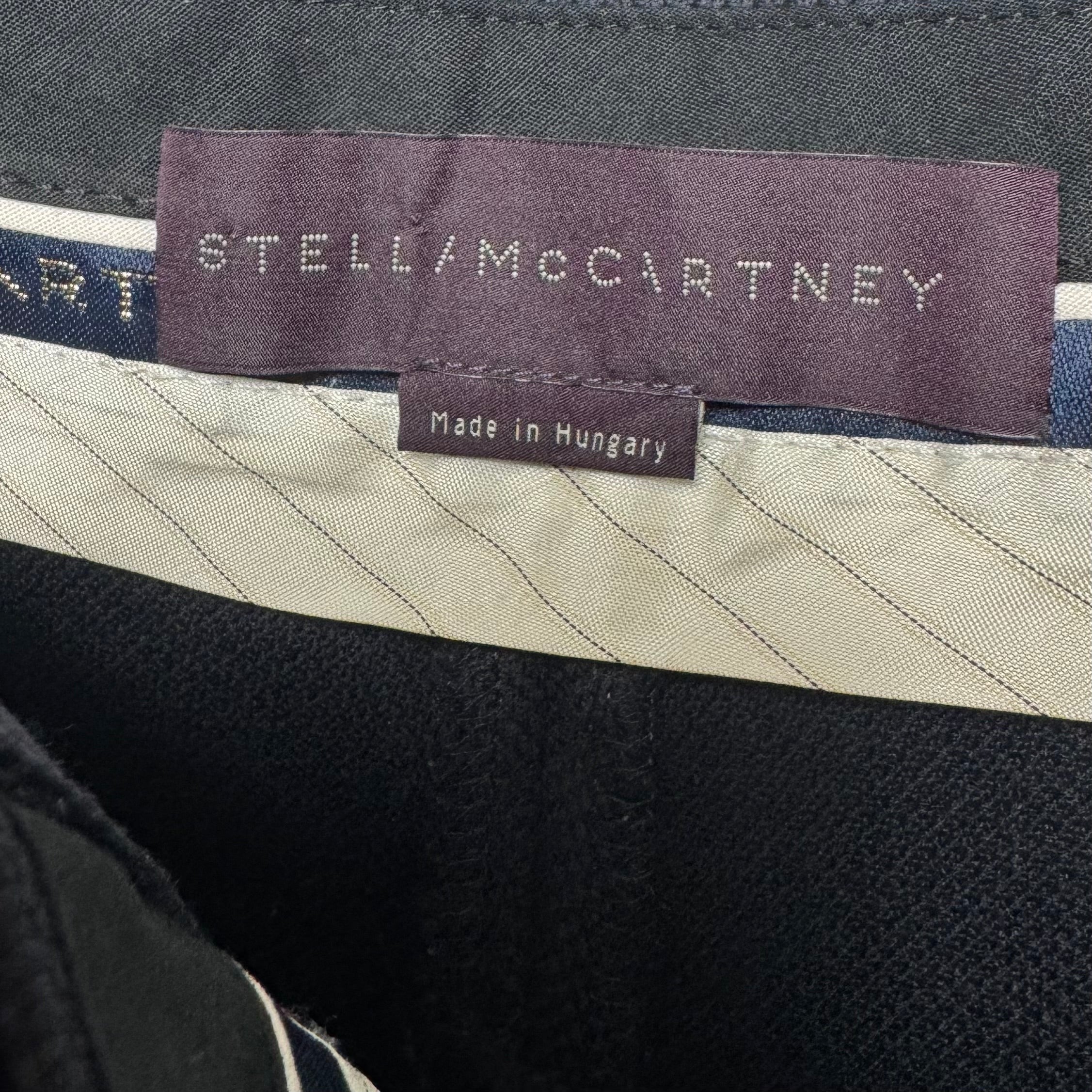 Wool Pants Luxury Designer By Stella Mccartney In Navy, Size: 4