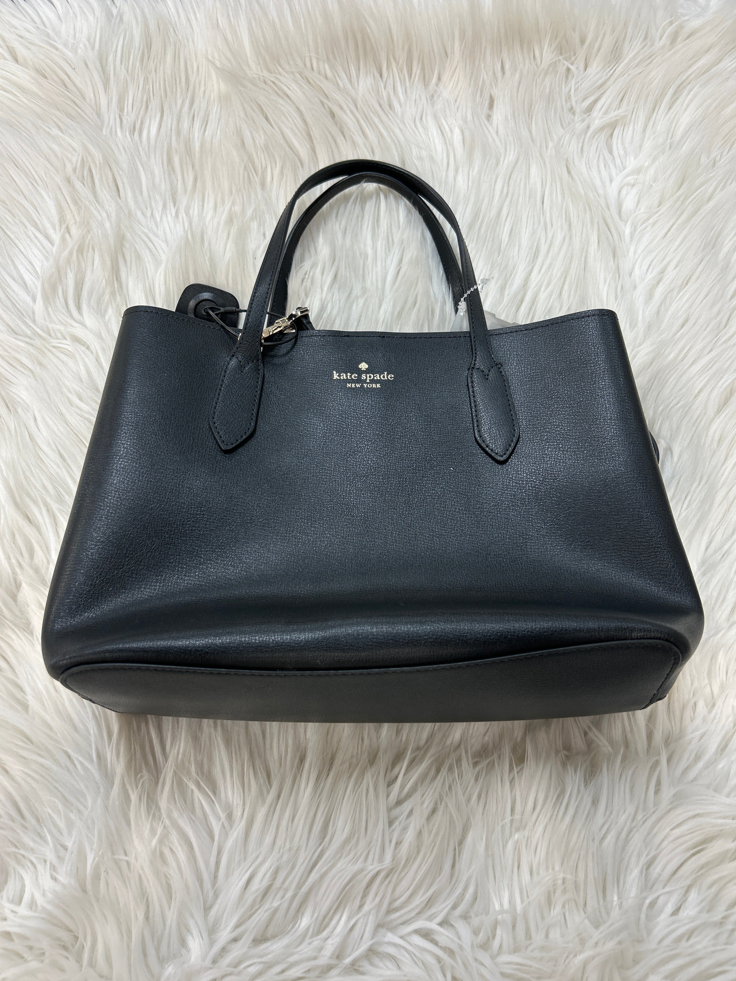 Handbag Designer By Kate Spade In Black, Size:Medium