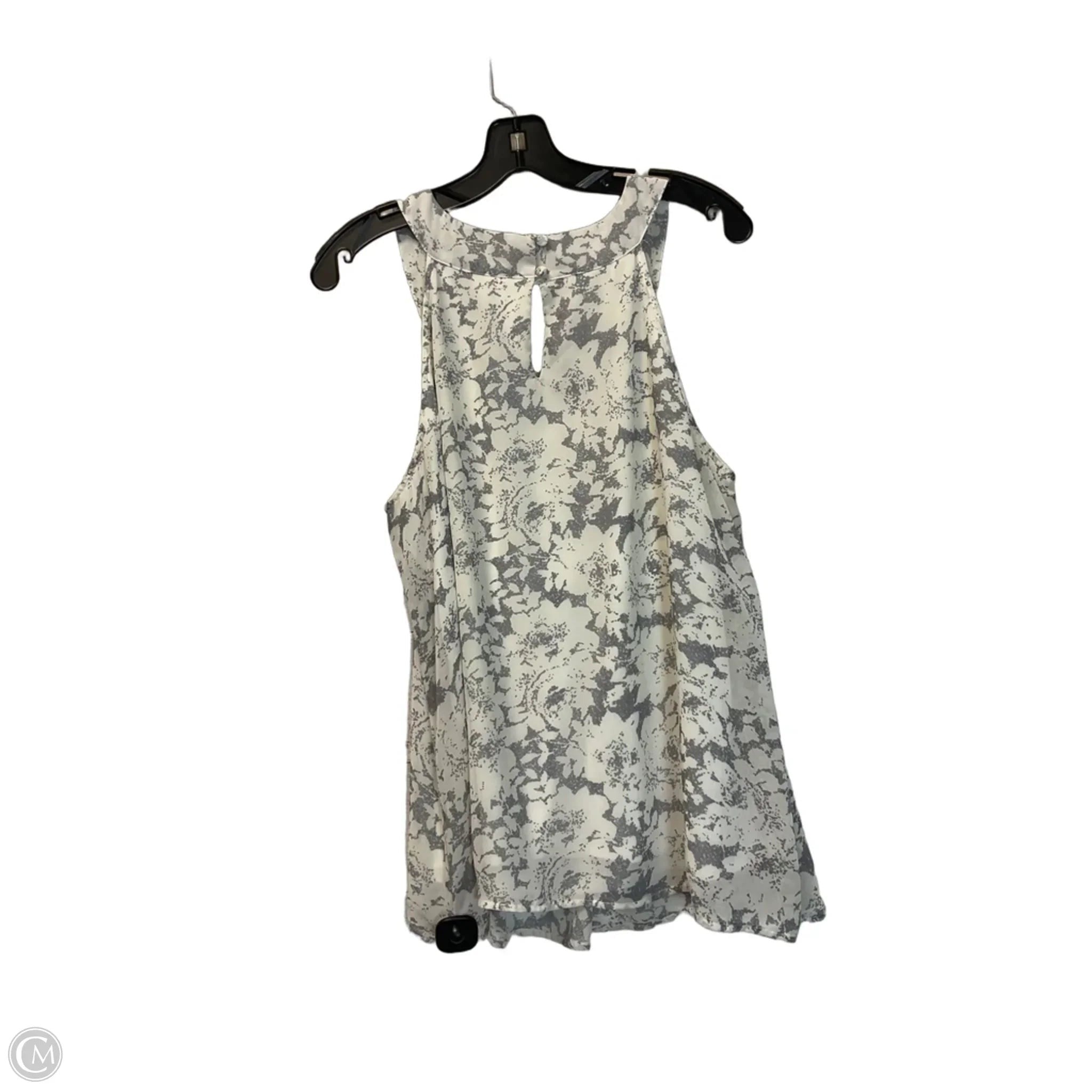Top Sleeveless By Adiva In Animal Print, Size: Xl