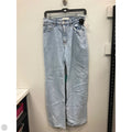 Jeans Straight By Abercrombie And Fitch In Blue Denim, Size: 4