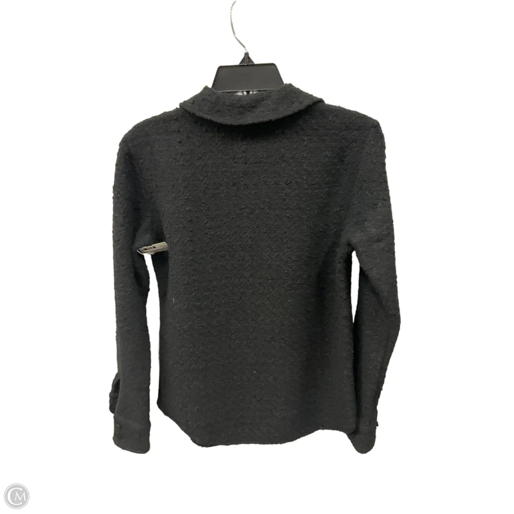 Blouse Long Sleeve By Abercrombie And Fitch In Black, Size: Xs