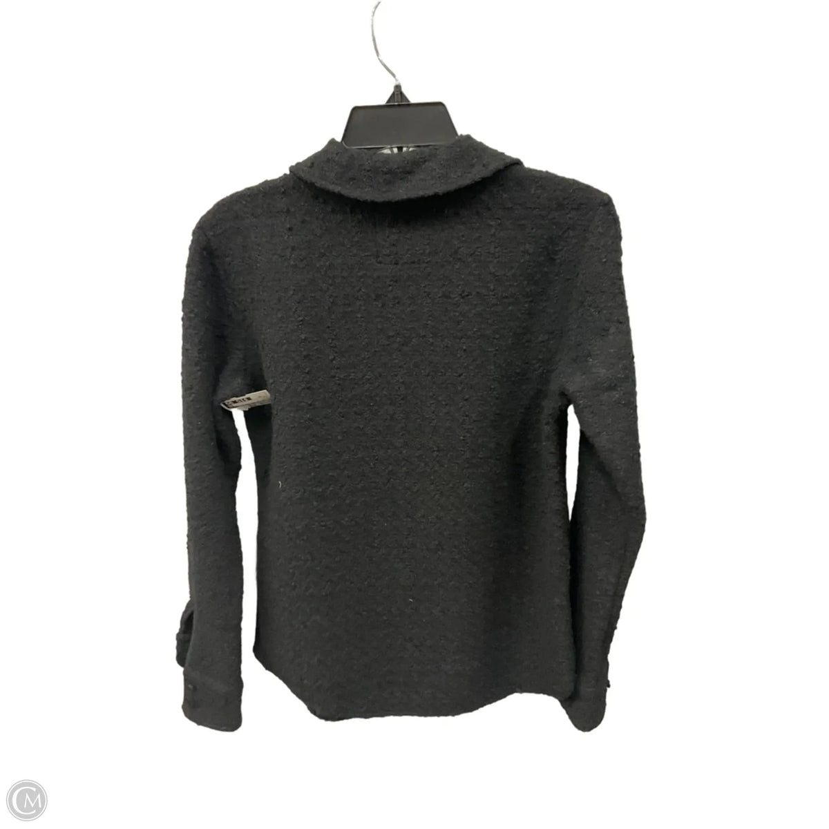 Blouse Long Sleeve By Abercrombie And Fitch In Black, Size: Xs