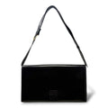 AS IS Vintage Leather Flap Shoulder Bag Luxury Designer By Loewe, Size: Small