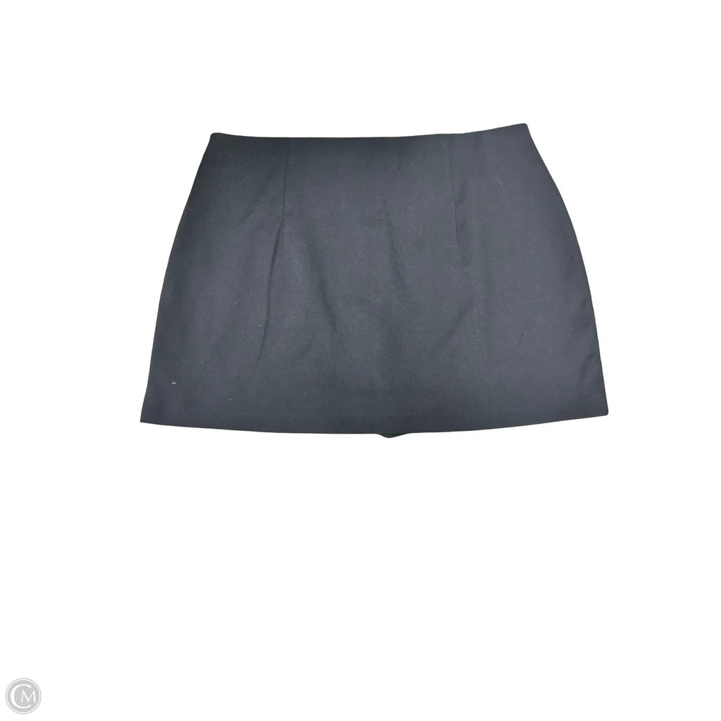 Skort By Abercrombie And Fitch In Black, Size: L