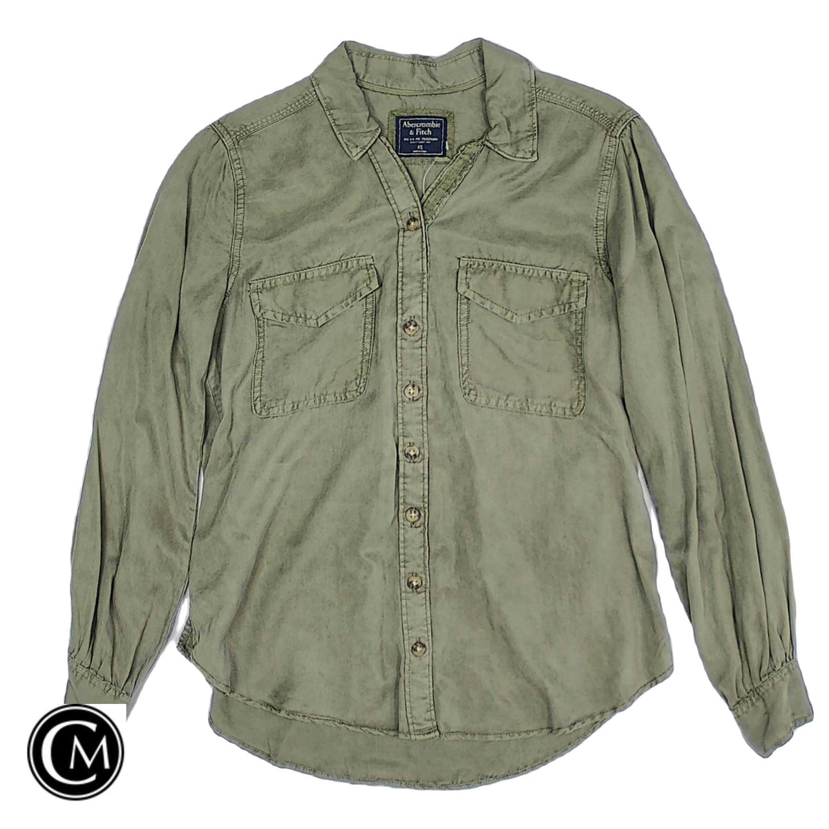 Top Ls By Abercrombie And Fitch In Green, Size: Xs