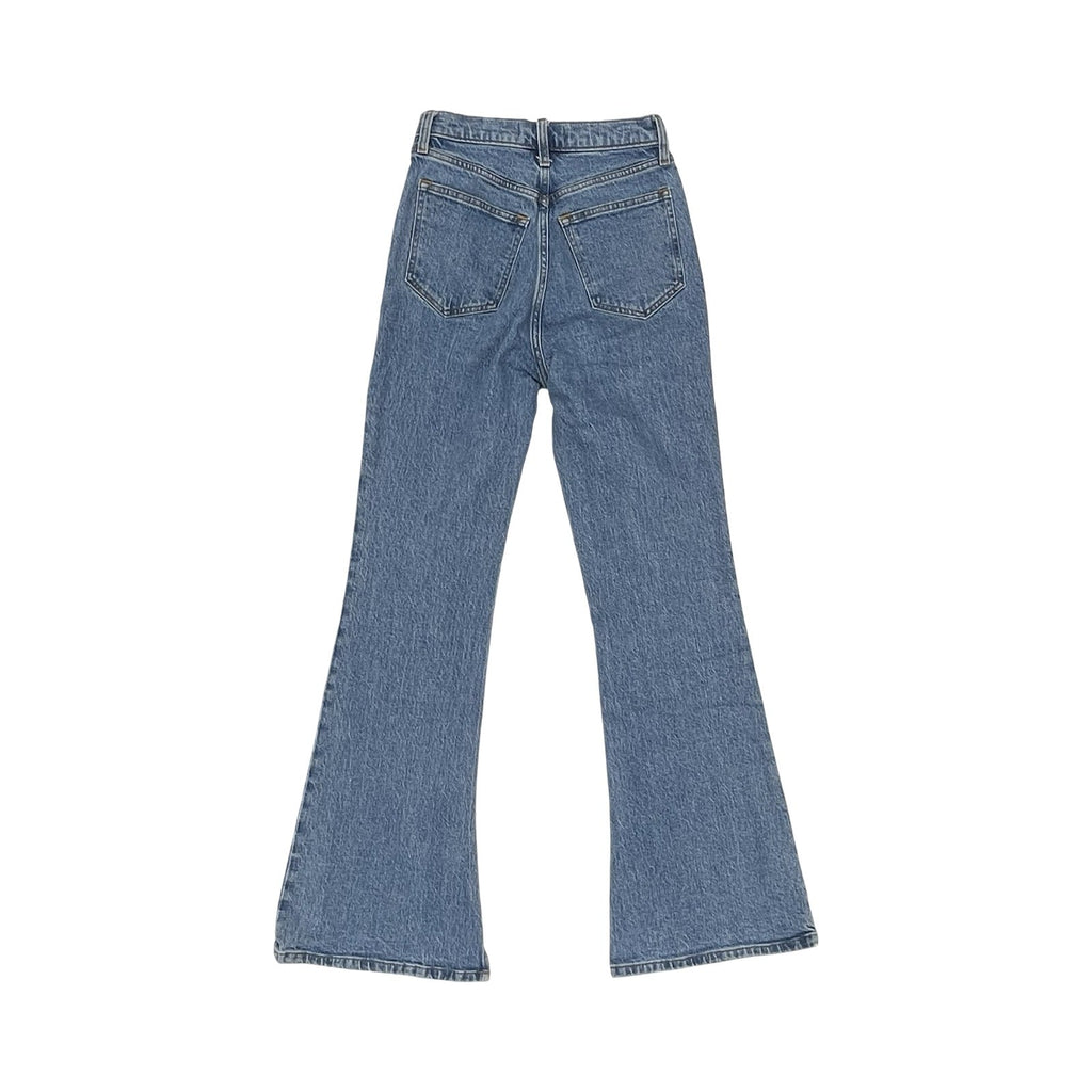 Jeans Flared By Abercrombie And Fitch In Blue Denim, Size:0