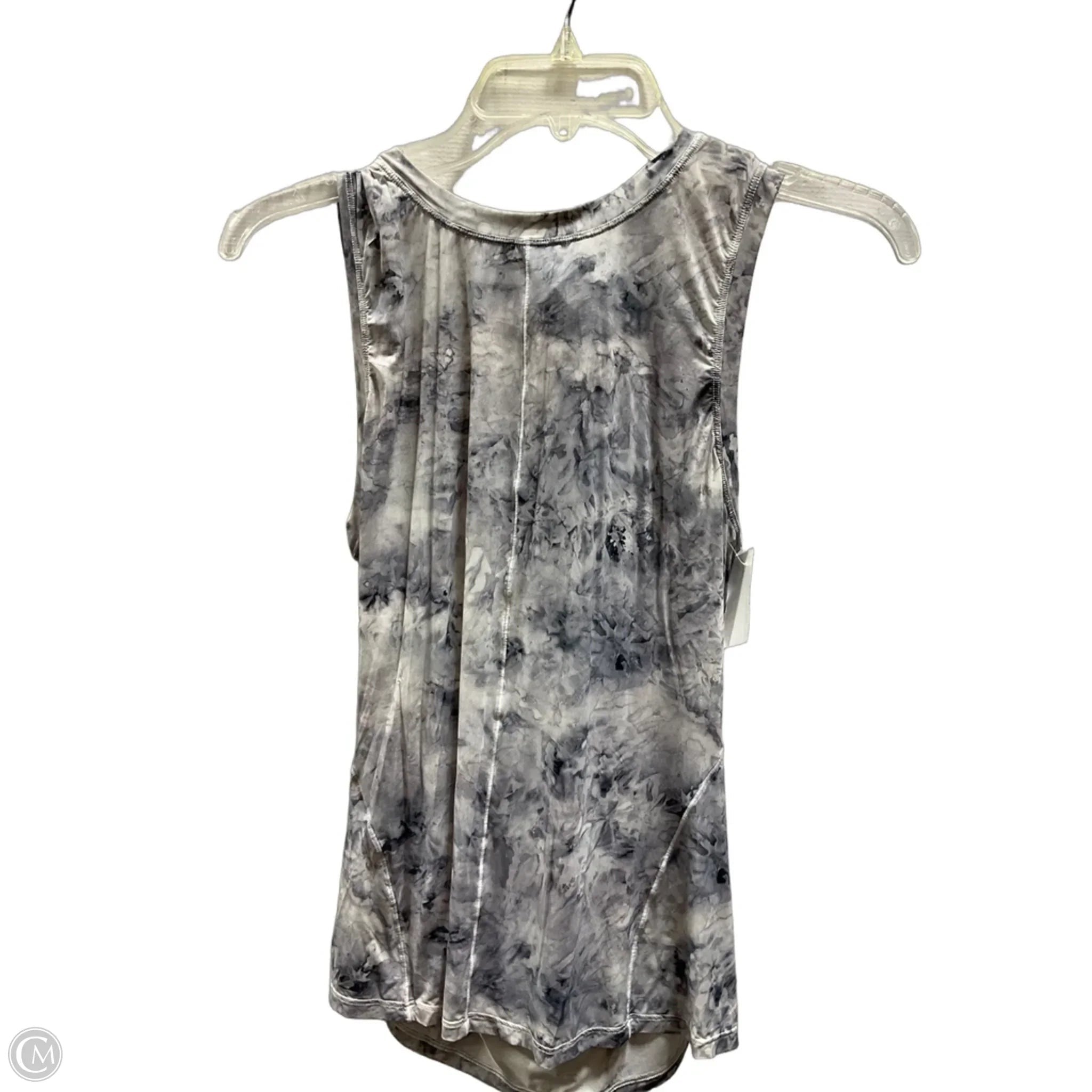 Athletic Tank Top By Lululemon In Grey, Size: 10