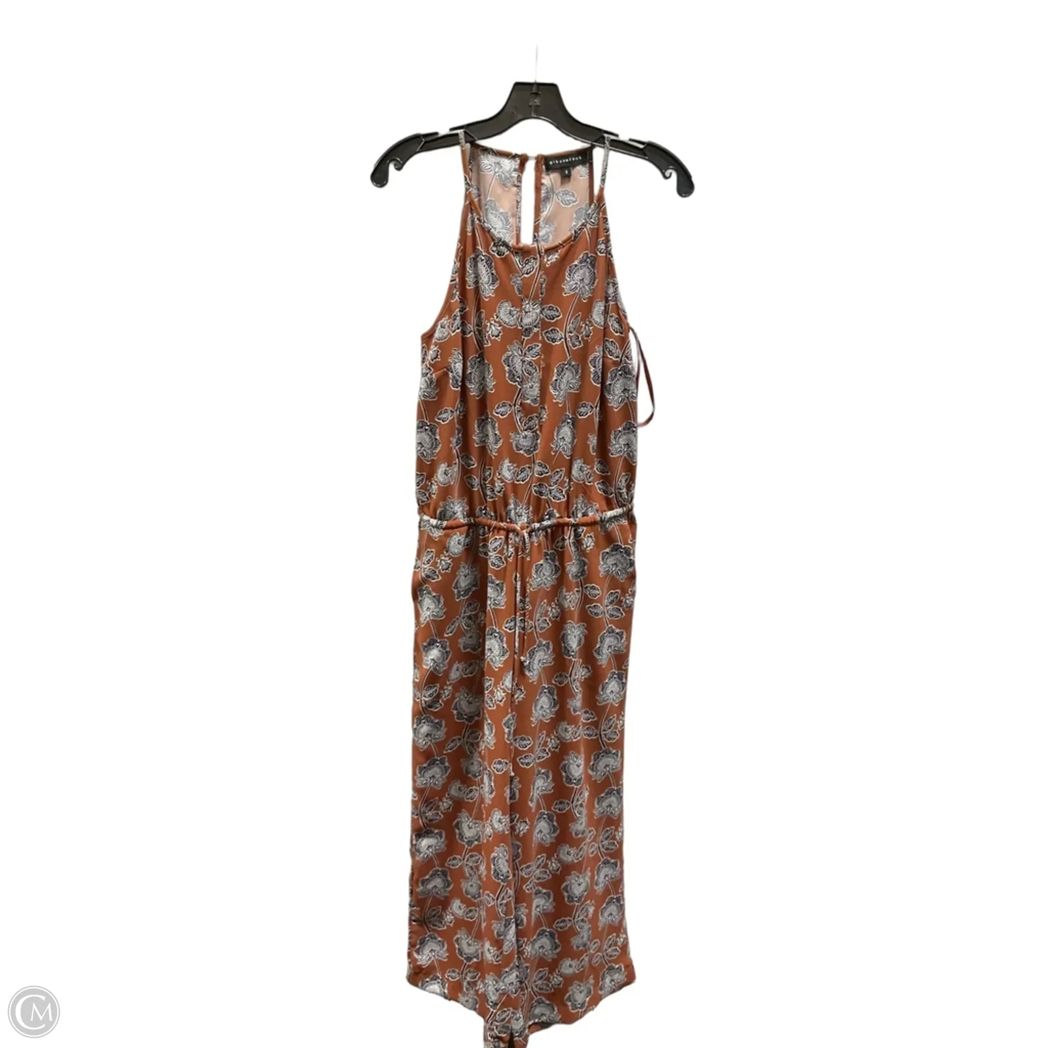 Jumpsuit By Gibson Look In Blue & Brown, Size: S