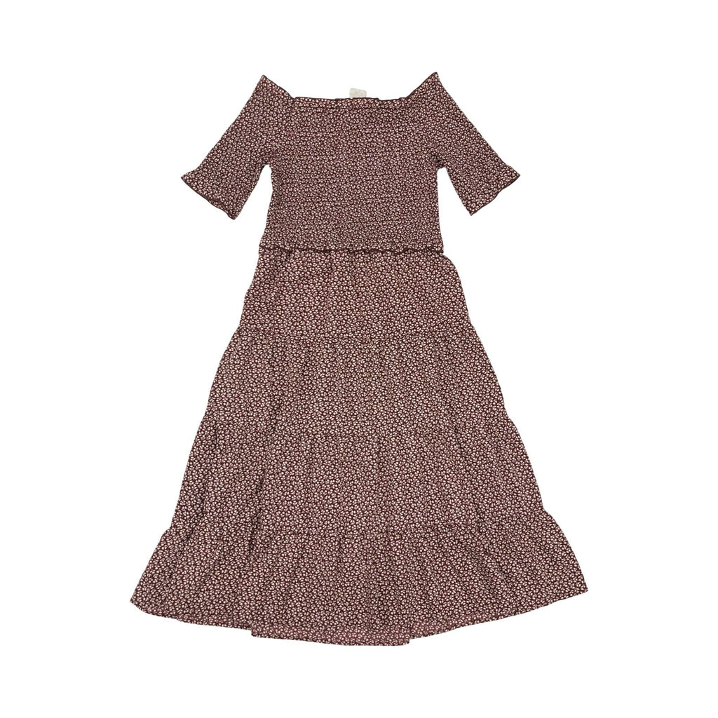 Dress Casual Midi By Sadie & Sage In Red & White, Size:M