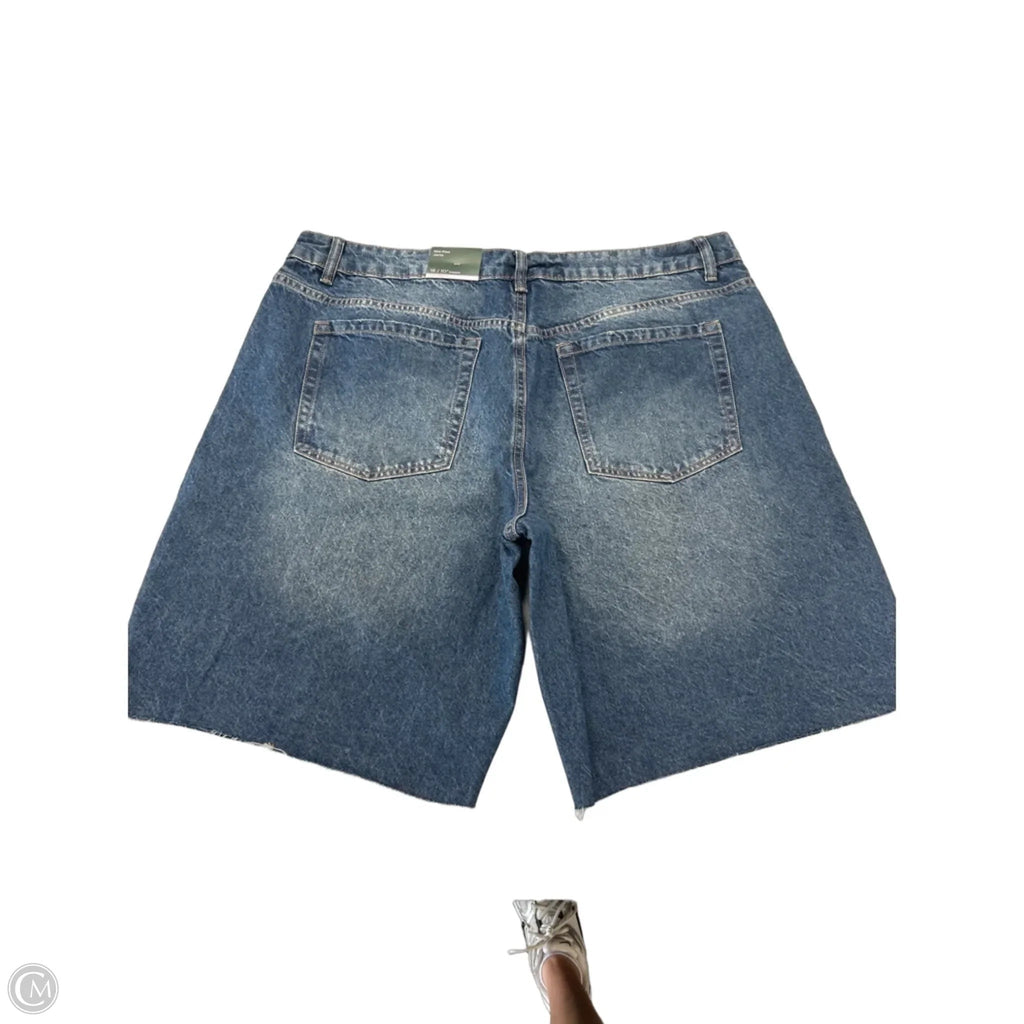 Shorts By Wild Fable In Blue Denim, Size: 16