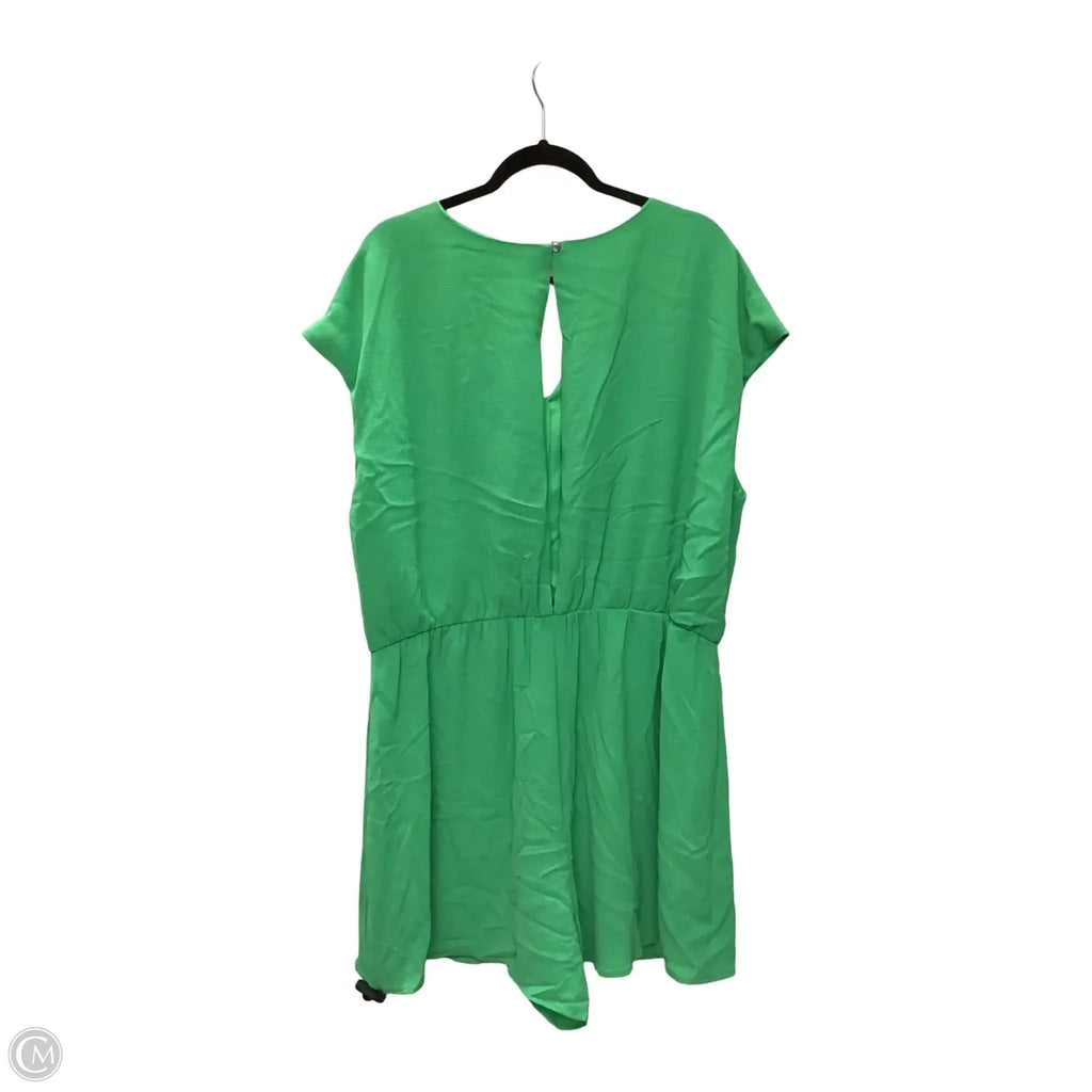 Romper By She + Sky In Green, Size: 2x