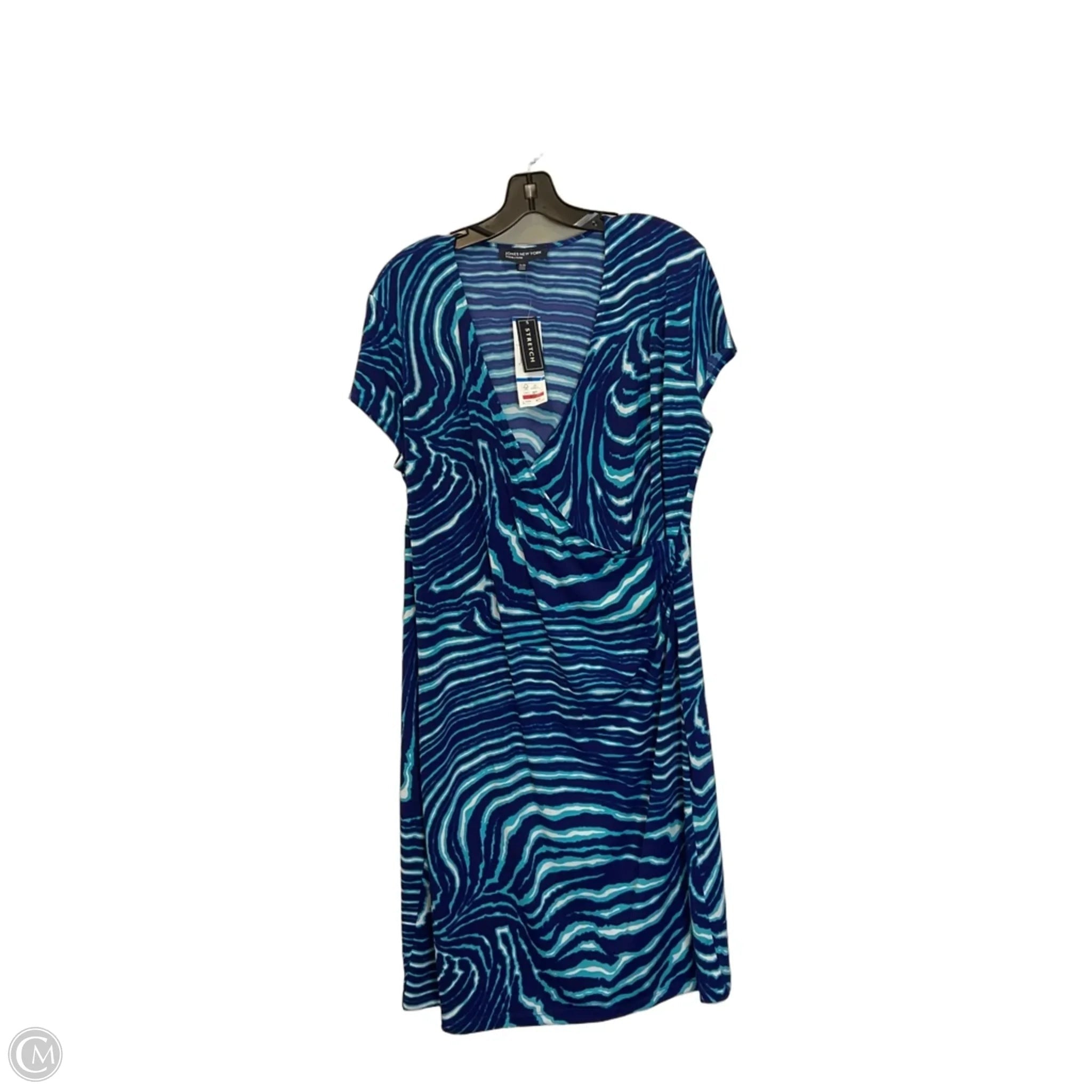 Dress Casual Short By Jones New York In Blue, Size: Xl