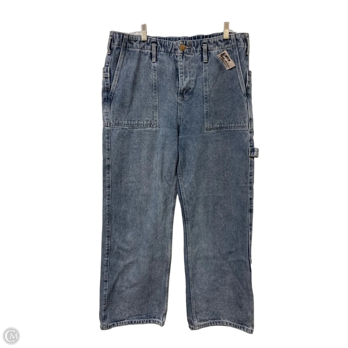 Jeans Wide Leg By Oli & Hali In Blue Denim, Size: 16