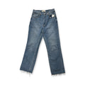 Jeans Straight By Abercrombie And Fitch In Blue Denim, Size:2