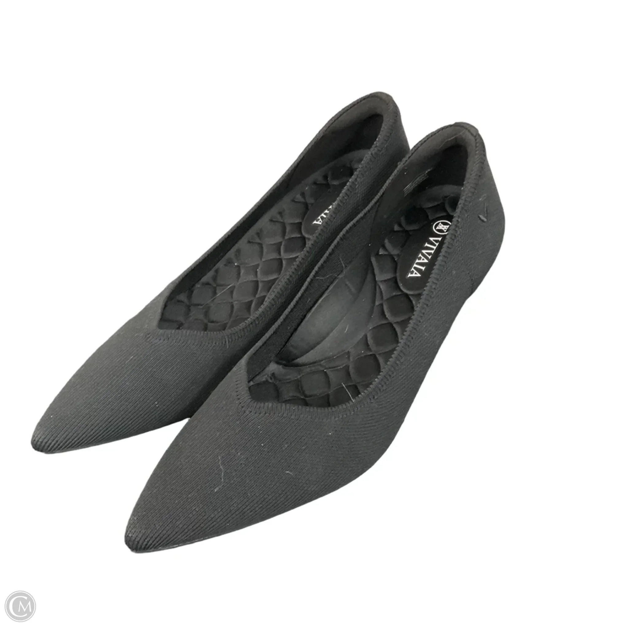 Shoes Heels Kitten By Vivaia In Black, Size: 7.5