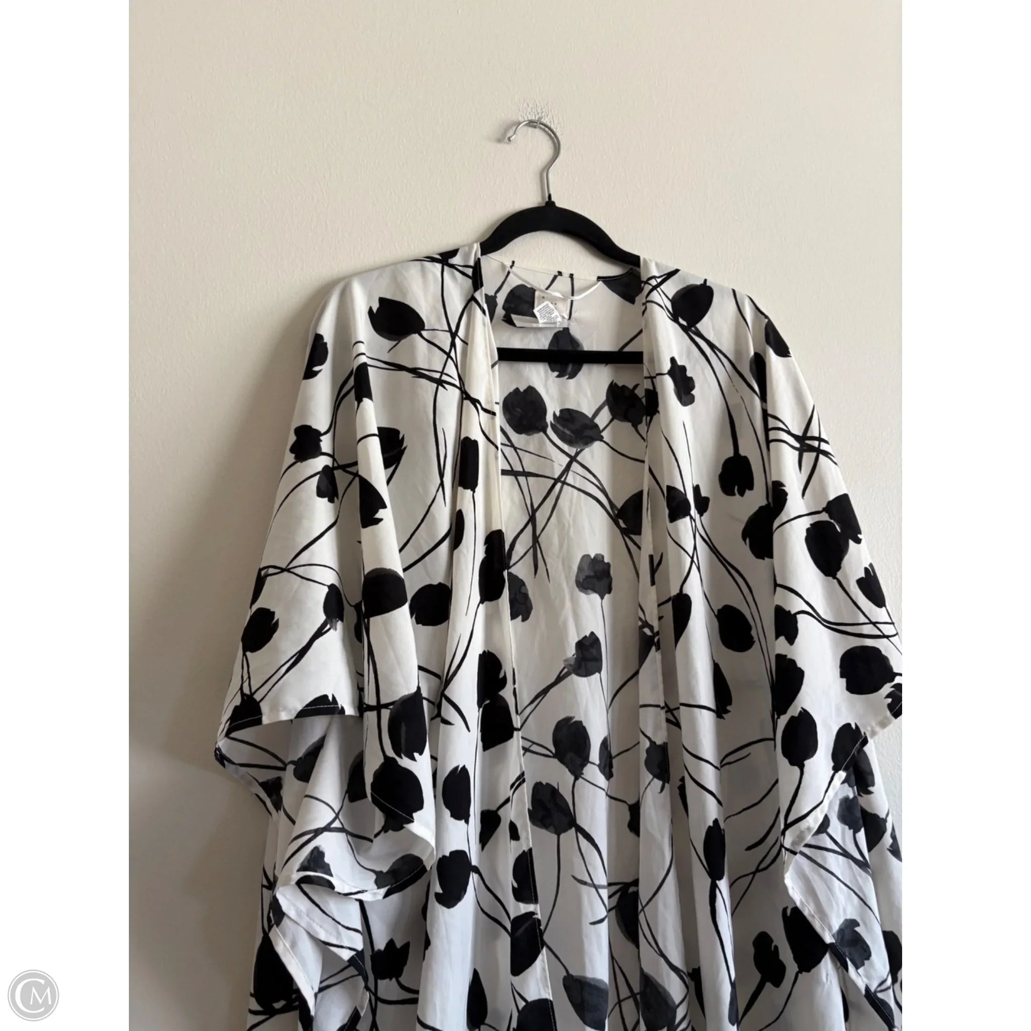 Kimono By A New Day In Black & White, Size: Osfm