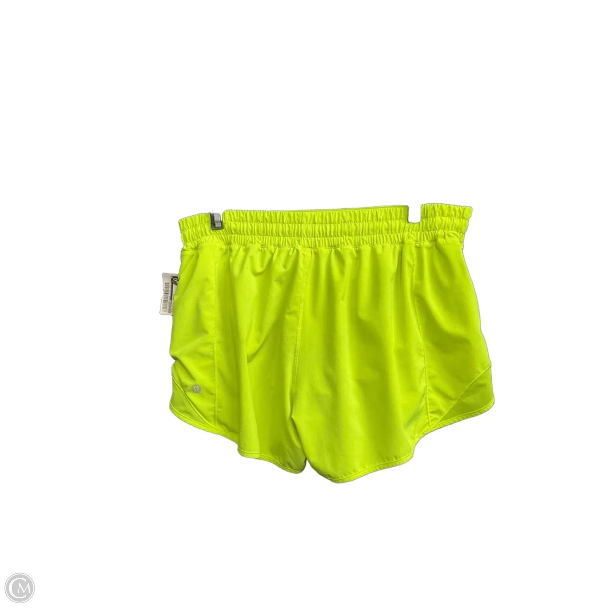 Athletic Shorts By Lululemon In Green, Size: 12