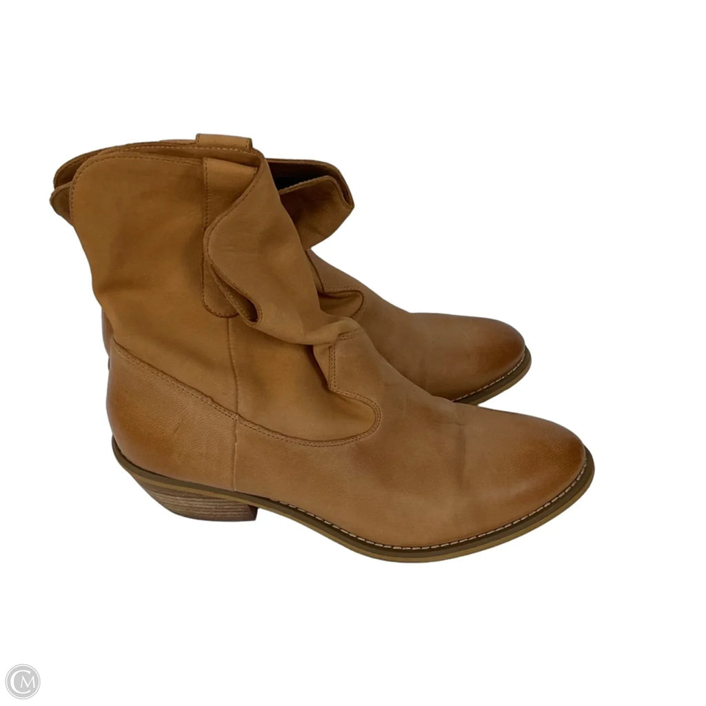 Boots Western By Crown Vintage In Brown, Size: 8.5