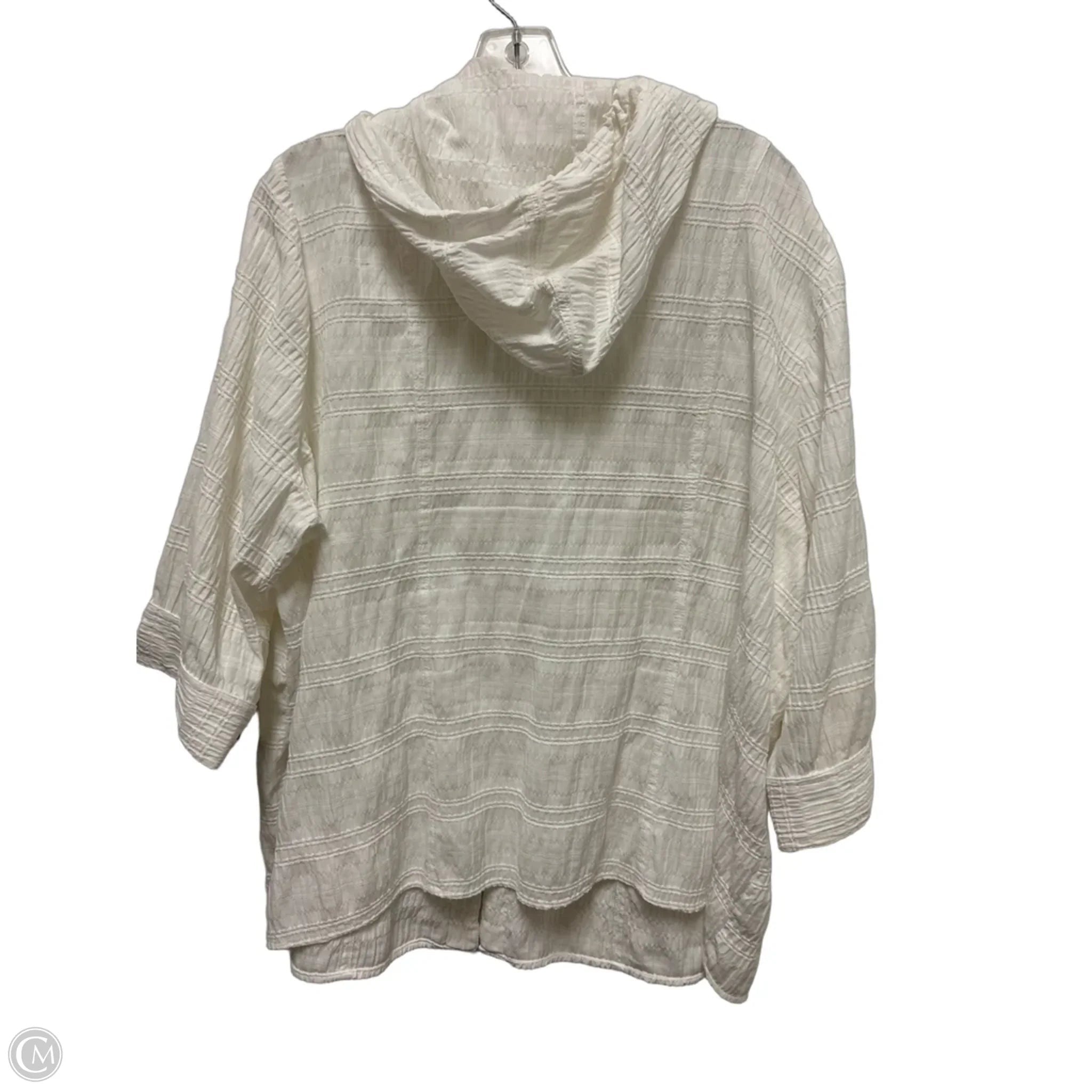 Jacket Other By Cj Banks In White, Size: 1x
