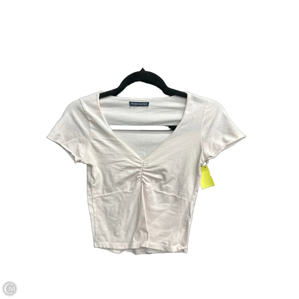 Top Short Sleeve By Brandy Melville In Pink, Size: S