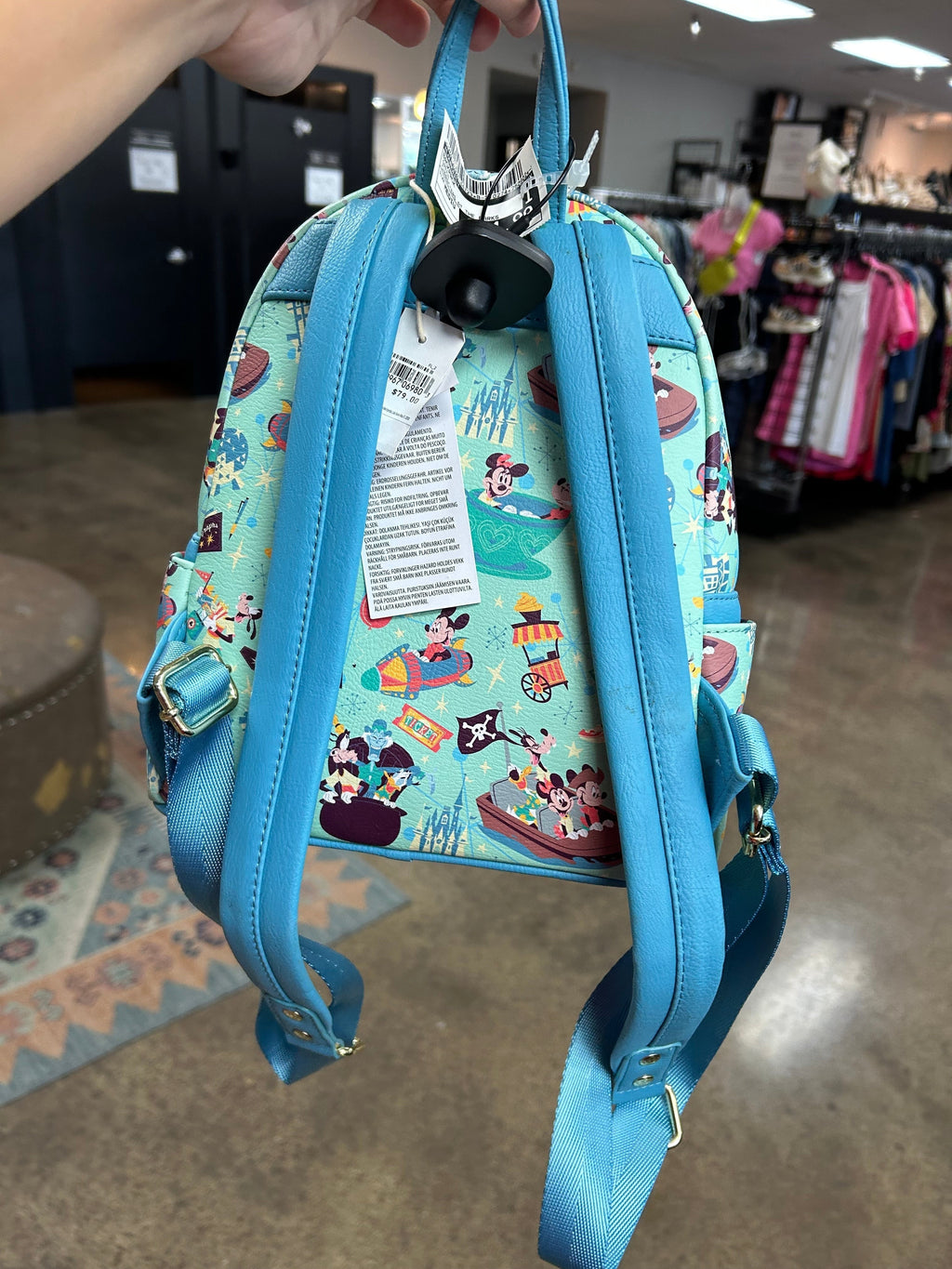 Backpack By Loungefly In Green, Size:Medium