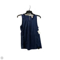 Top Sleeveless By Banana Republic In Blue, Size: Xs