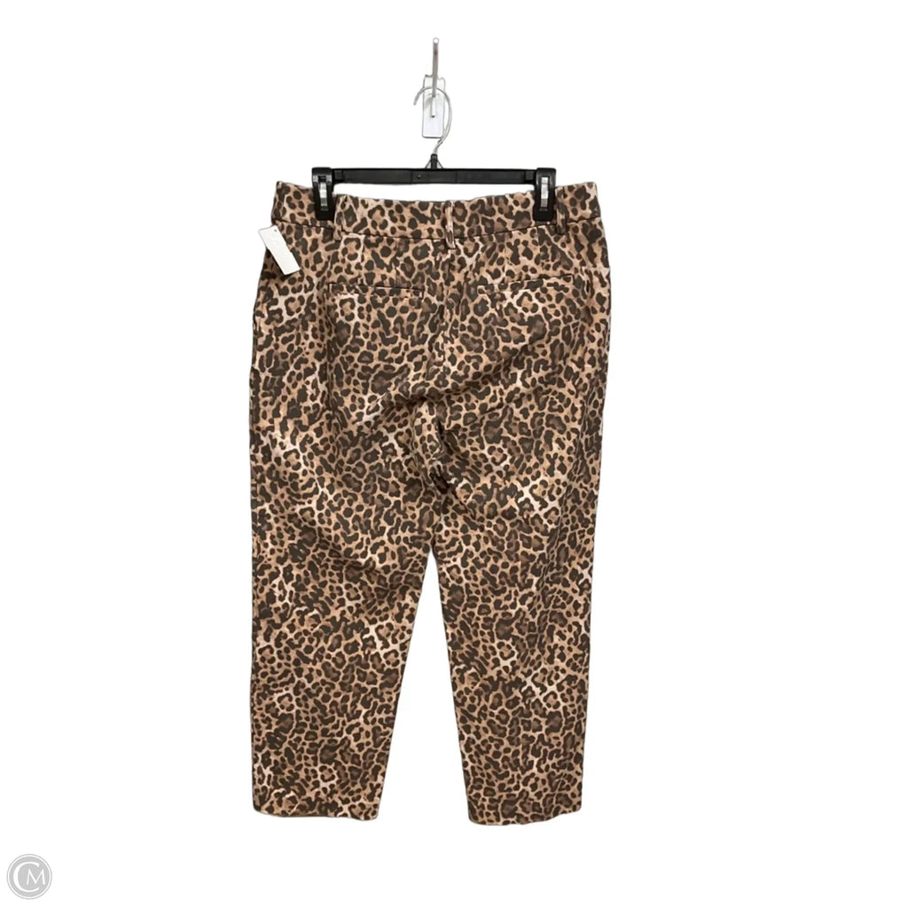 Pants Dress By Loft In Animal Print, Size: 8