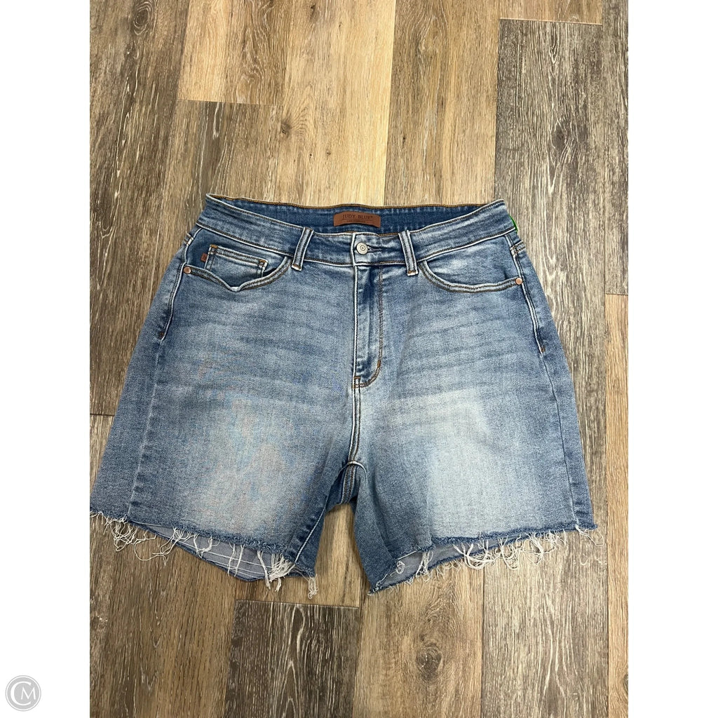 Shorts By Judy Blue In Blue Denim, Size: 1x