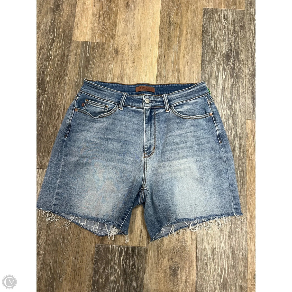 Shorts By Judy Blue In Blue Denim, Size: 1x