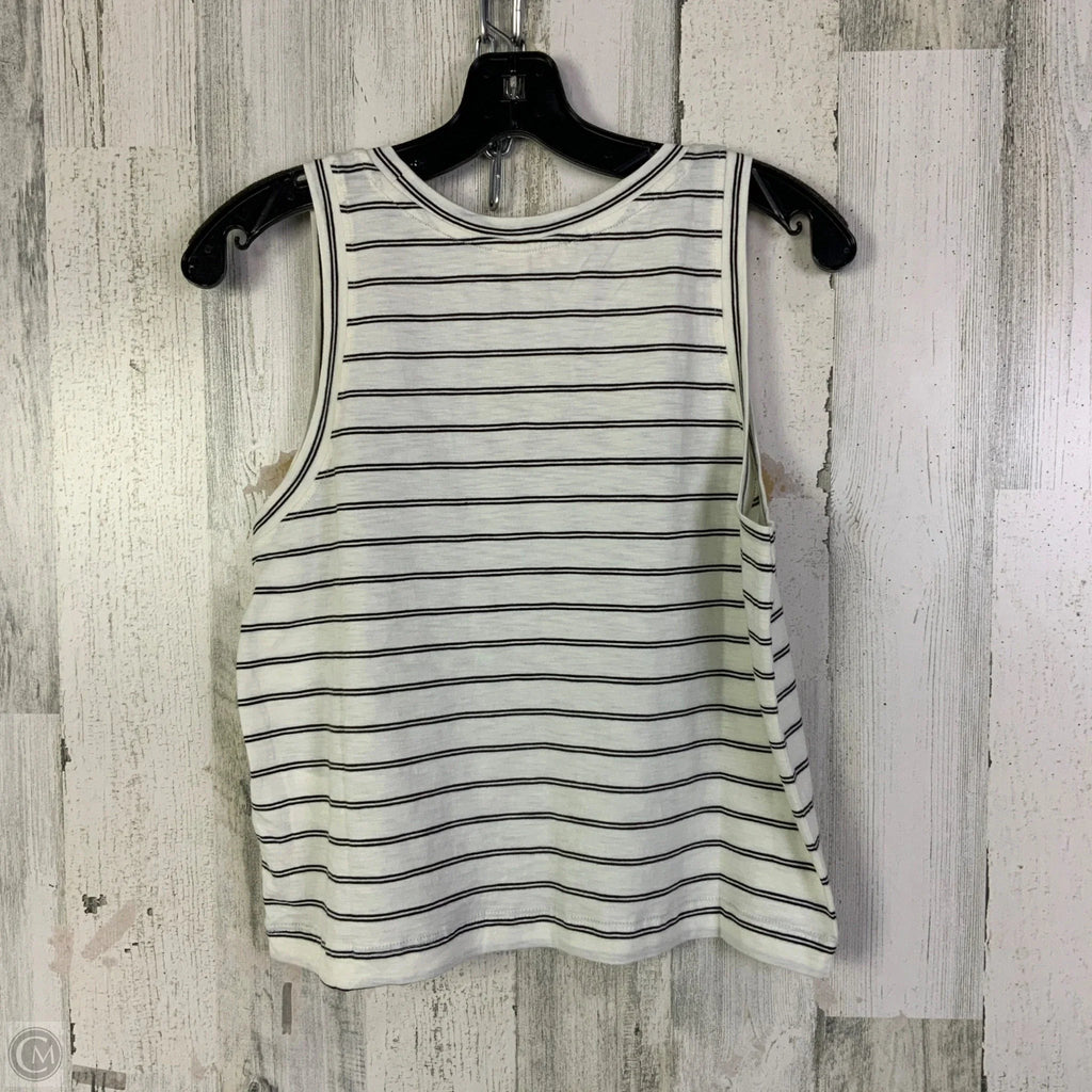 Tank Top By Madewell In Black & White, Size: M