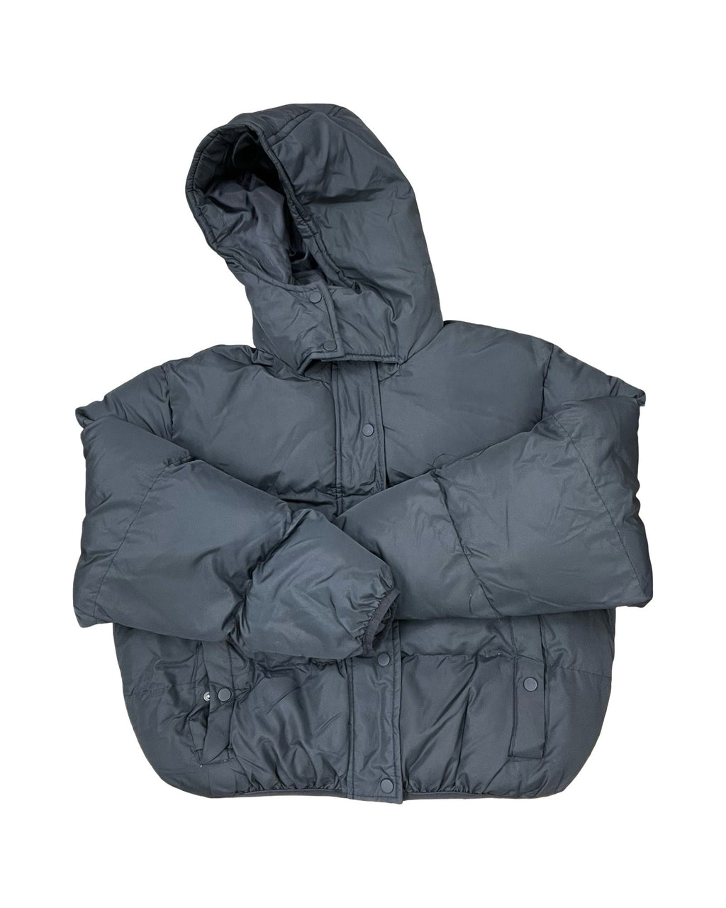 Coat Puffer & Quilted By Clothes Mentor In Black, Size:L