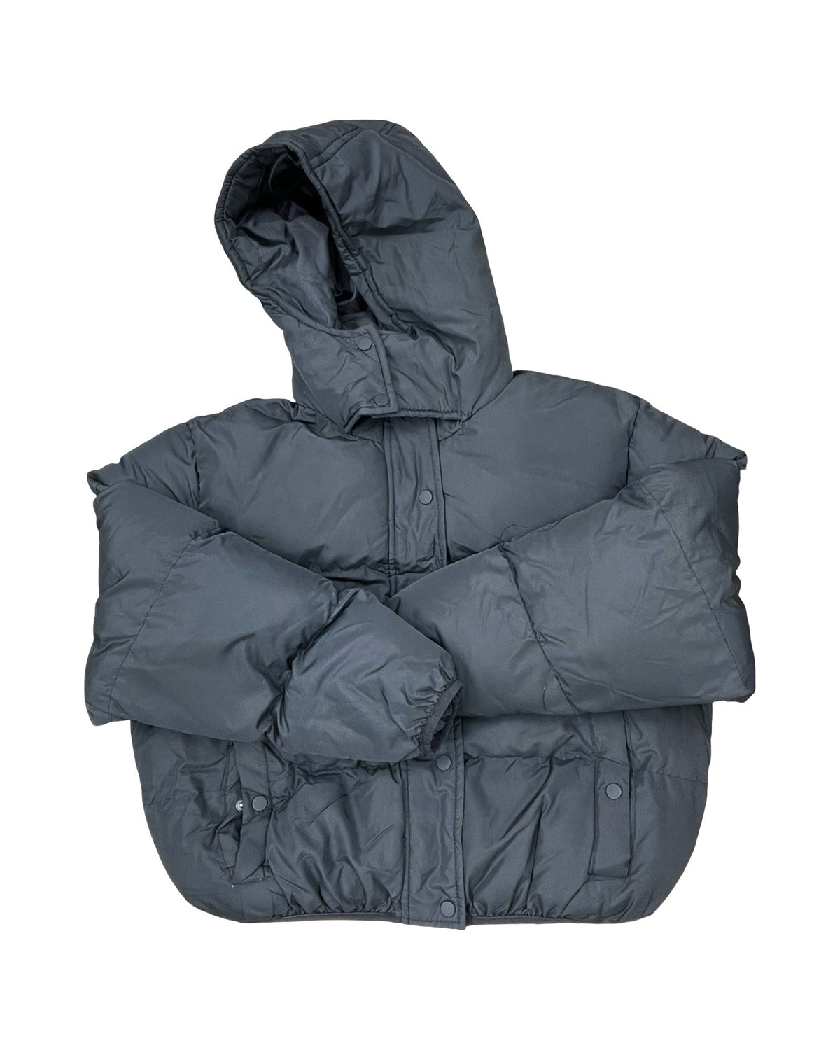 Coat Puffer & Quilted By Clothes Mentor In Black, Size:L