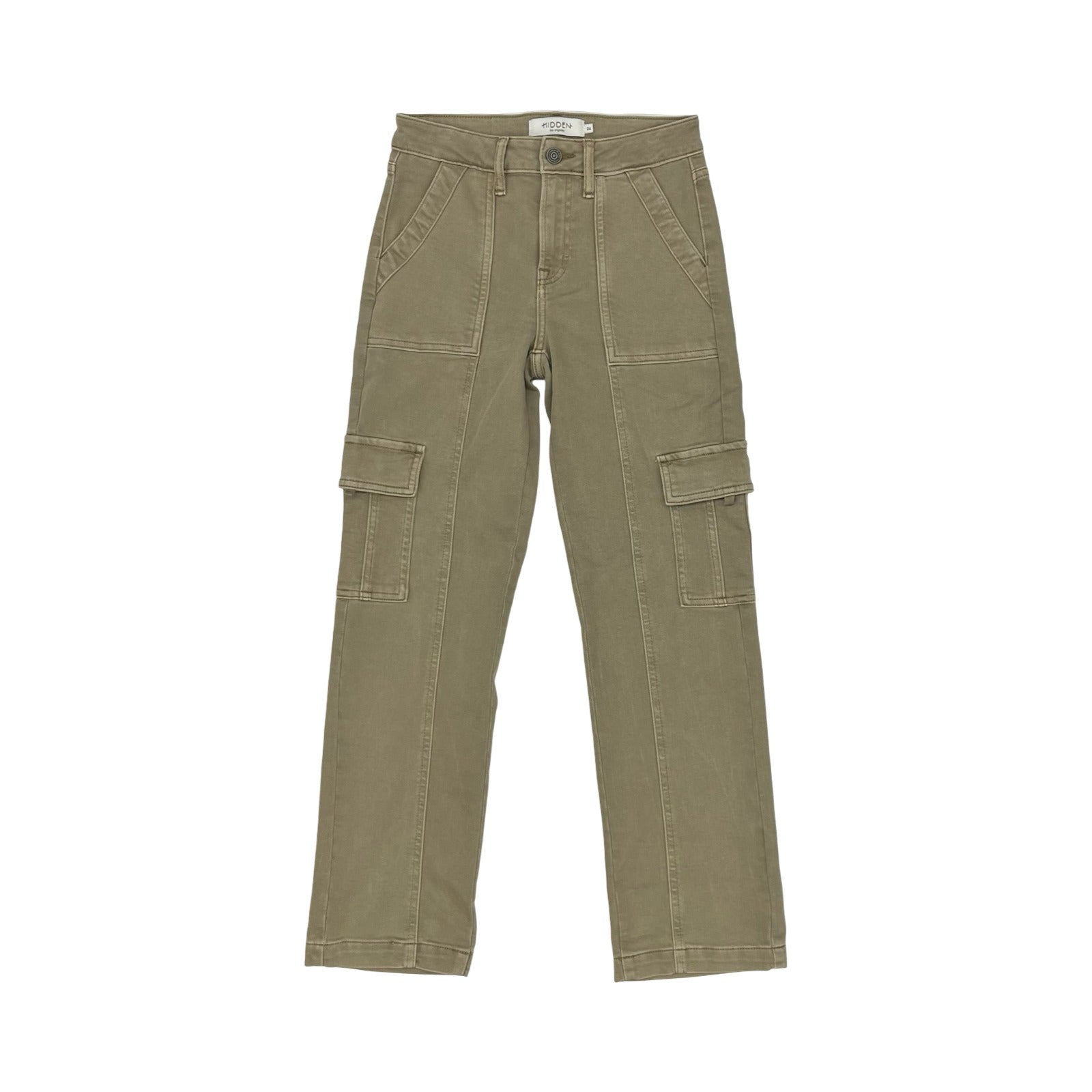 Jeans Straight By Hidden In Tan Denim, Size:0