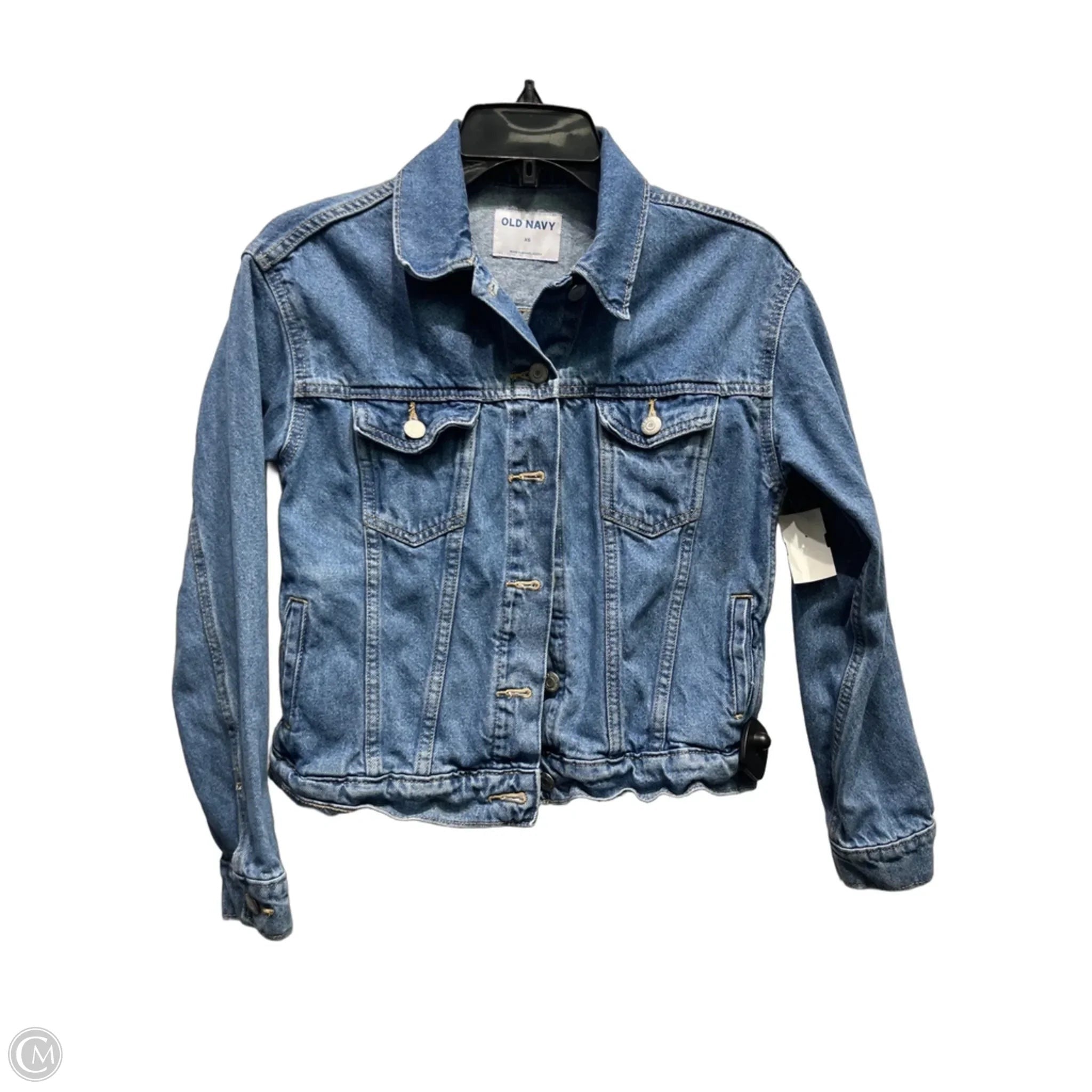 Jacket Denim By Old Navy In Blue Denim, Size: Xs