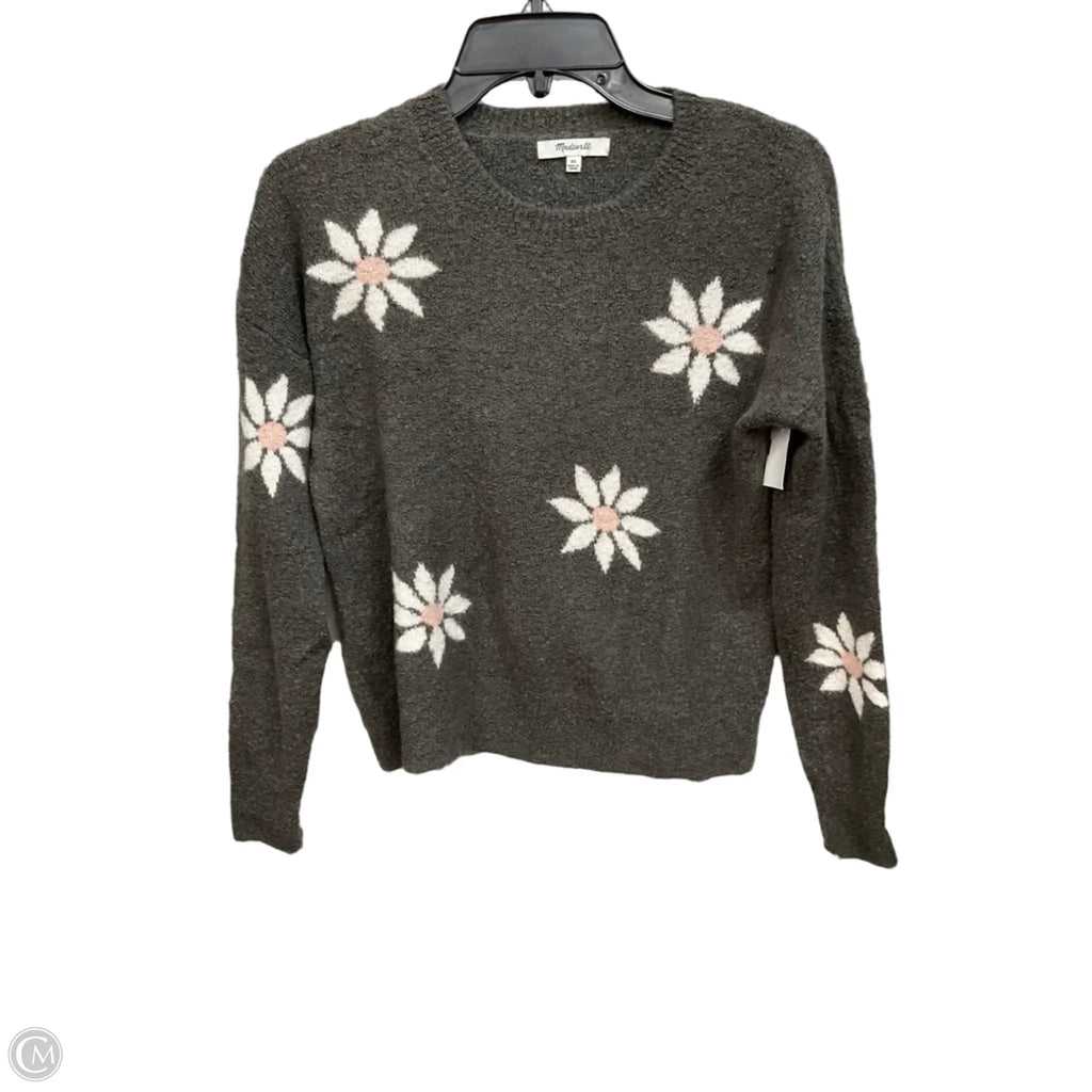 Sweater By Madewell In Grey, Size: Xs
