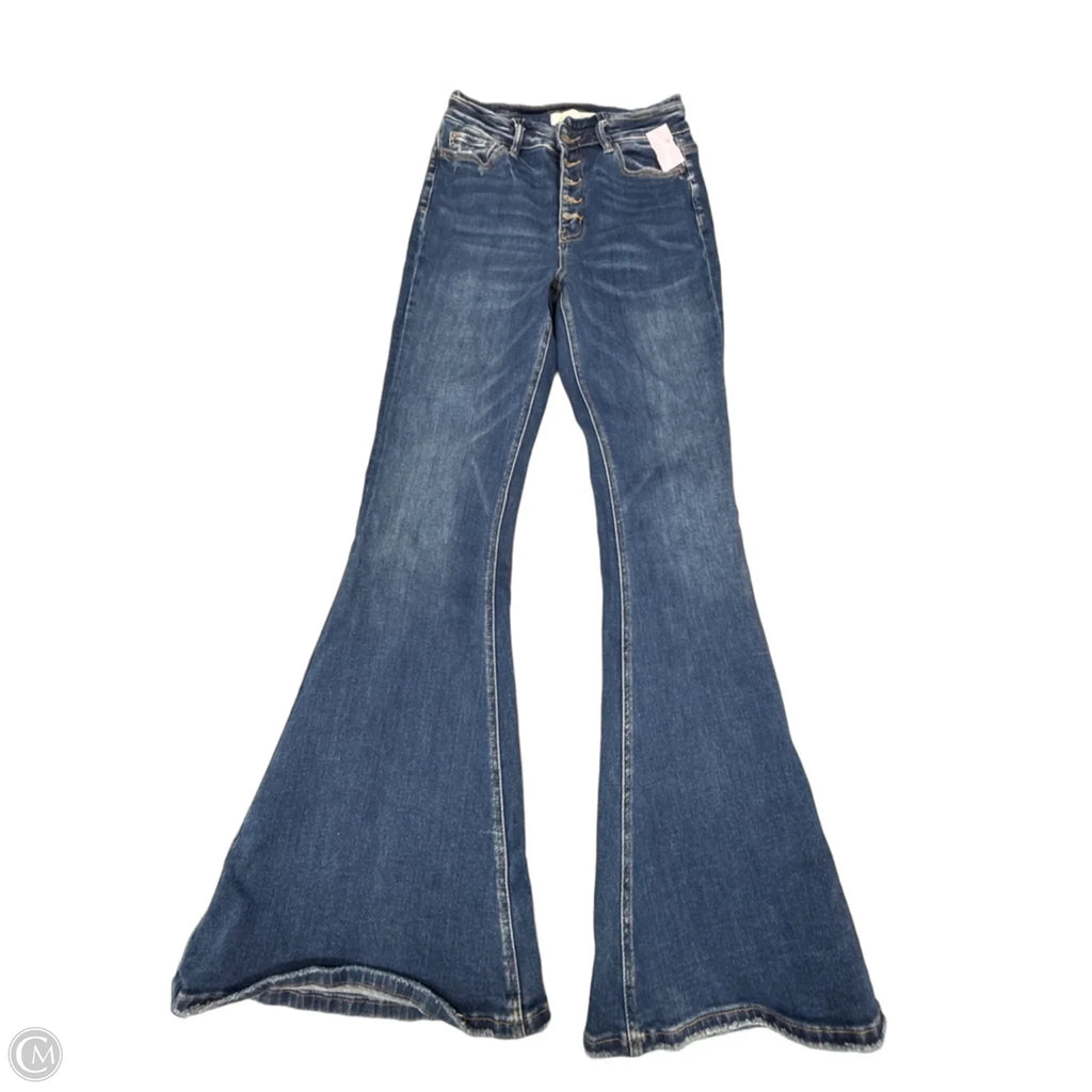 Jeans Flared By Cmc In Blue Denim, Size: 6