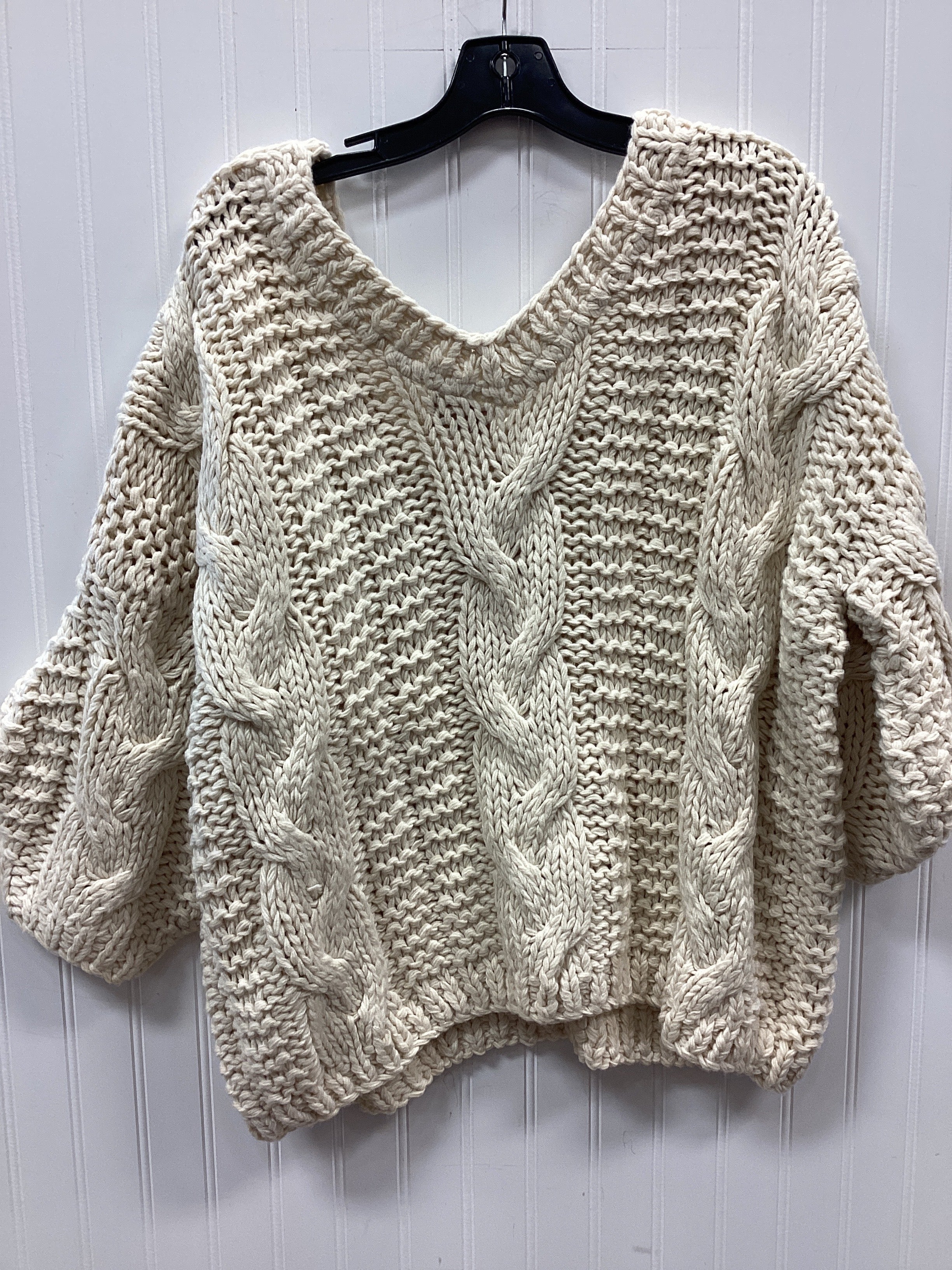 Sweater By Pol In Cream, Size:M