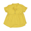 Blouse Ss By Cmf In Yellow, Size:18