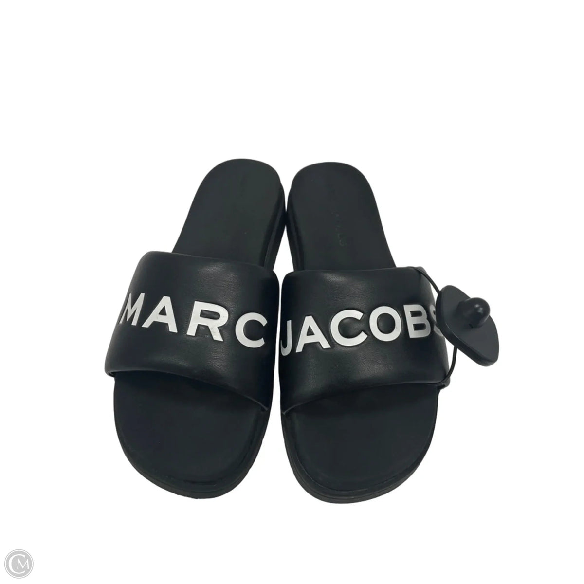 Sandals Luxury Designer By Marc Jacobs In Black, Size: 8