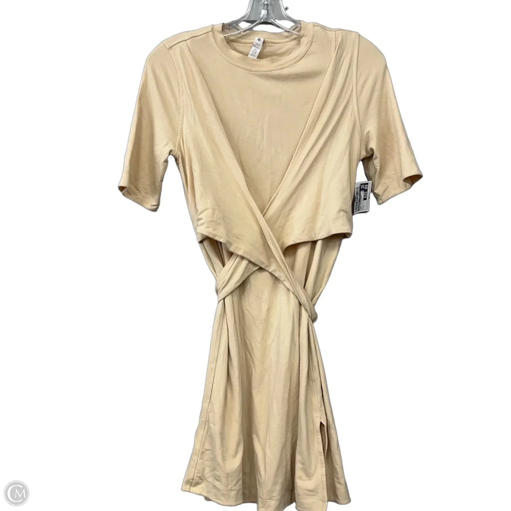 Dress Casual Short By Lululemon In Cream, Size: 4