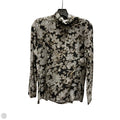 Top Long Sleeve By Chicos In Floral Print, Size: M
