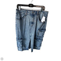 Skirt Midi By Wild Fable In Blue Denim, Size: 12